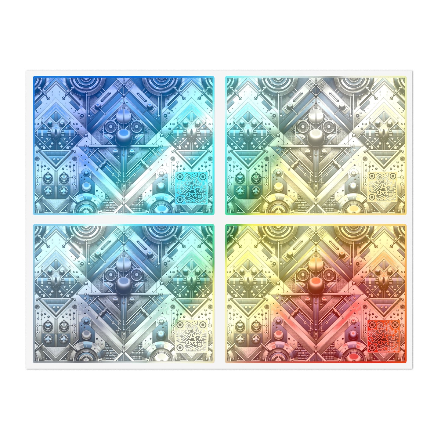 Tech Utility Fusion Tech-Forward Utility With a Futuristic Edge Sticker Sheets - 8404 Design-63