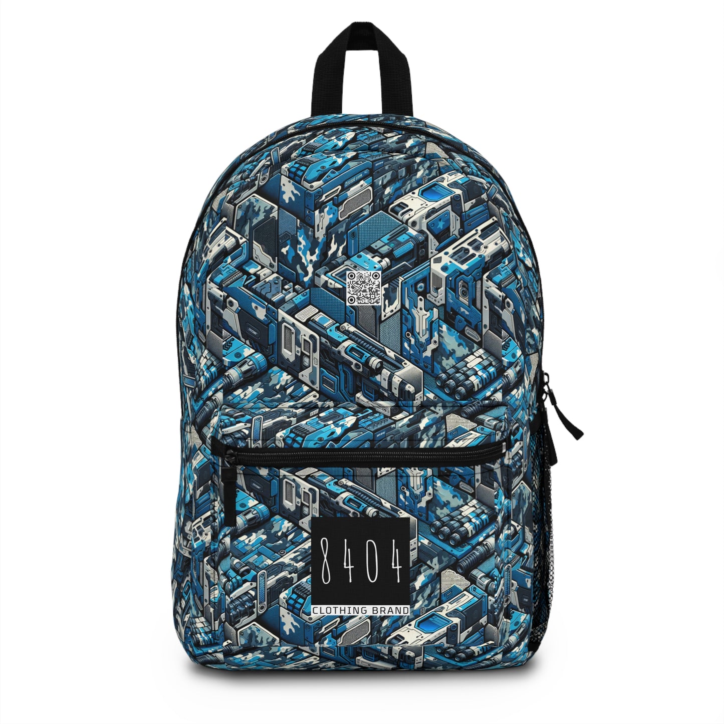 Tech Urban Camo Tech-Forward Streetwear With a Futuristic Military Edge Backpack - 8404 Design-51