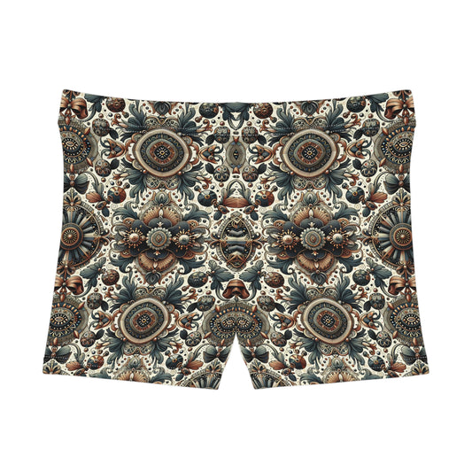 Neo-Dandyism Modern Dandy Streetwear Women's Shorts - 8404 Design-51