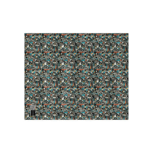 Digital Street Art Urban Street Style Crushed Velvet Blanket - 8404 Design-81