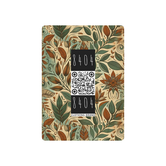 Sustainable Street Art Urban Eco-Warrior Poker Playing Cards - 8404 Design-63 B