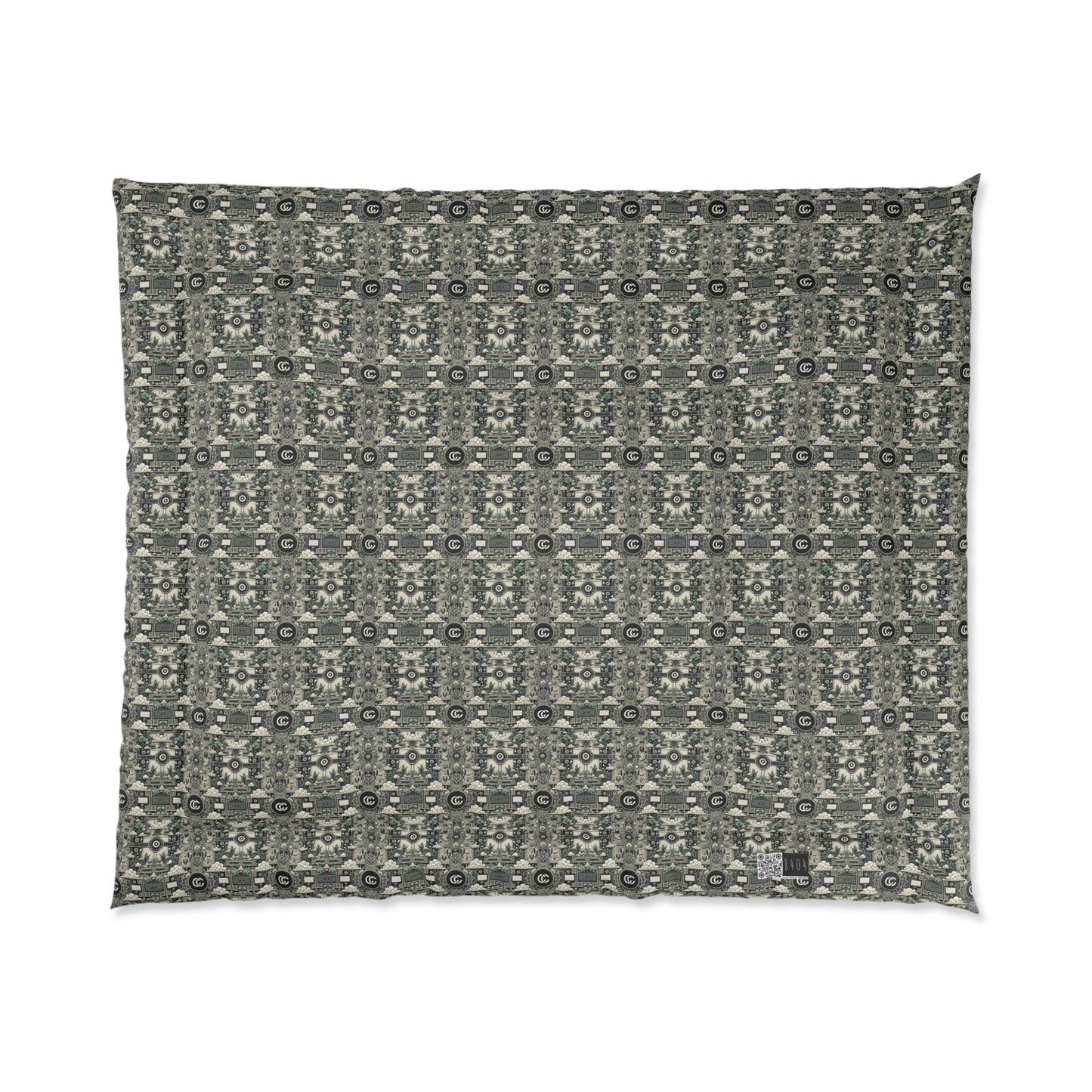 Cyber Garden Party Tech Garden Extravaganza Comforter - 8404 Design-54