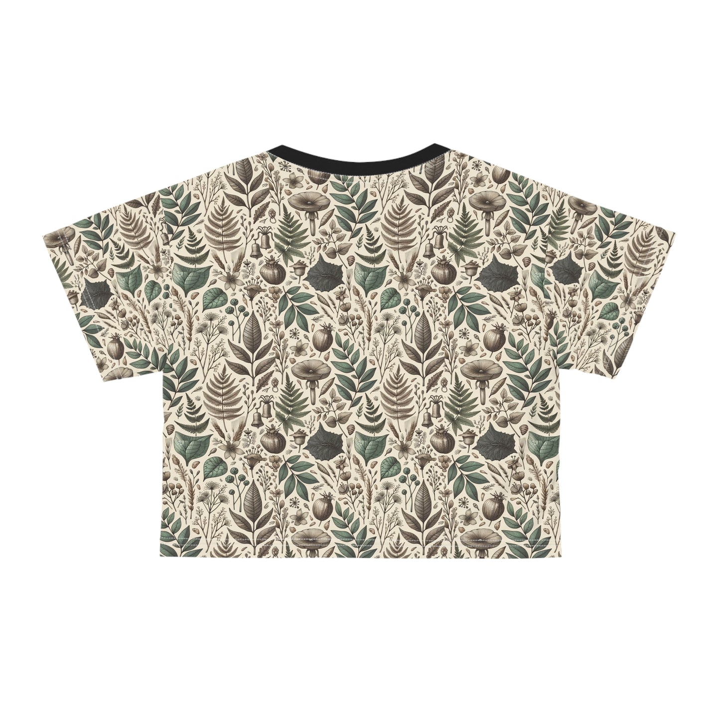 Sustainable Streetwear Modern Eco-Conscious Crop Tee - 8404 Design-57