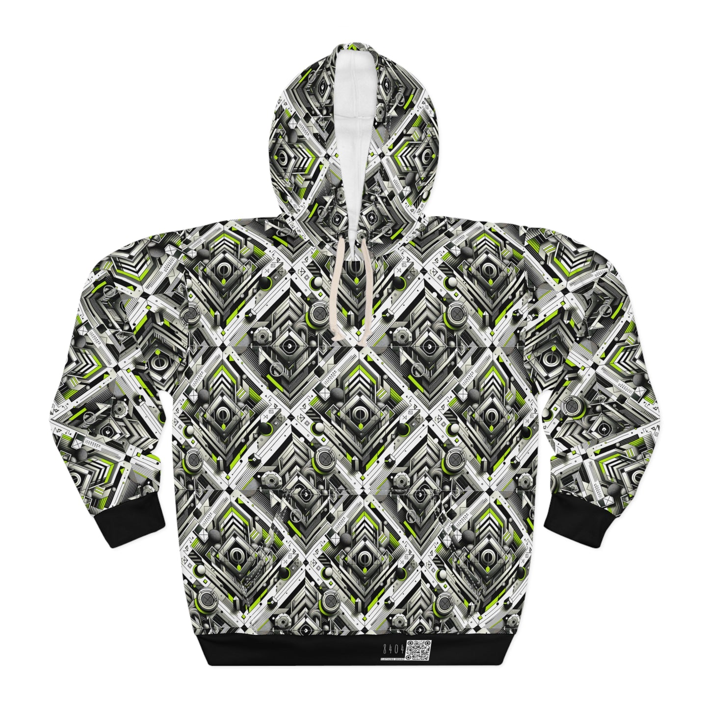 Elevated Sporty Tech Tech-Forward Streetwear Pullover Hoodie - 8404 Design-70