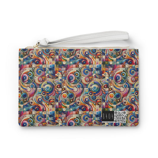 Digital Artistic Expression Artistic Streetwear Clutch Bag - 8404 Design-49