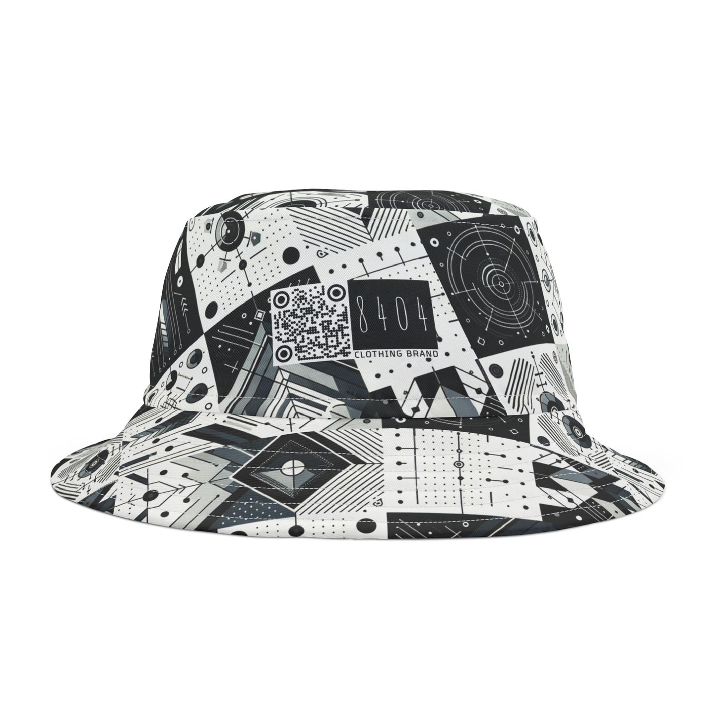 Digital Minimalism Minimalist Tech Bucket Hat - 8404 Design-50