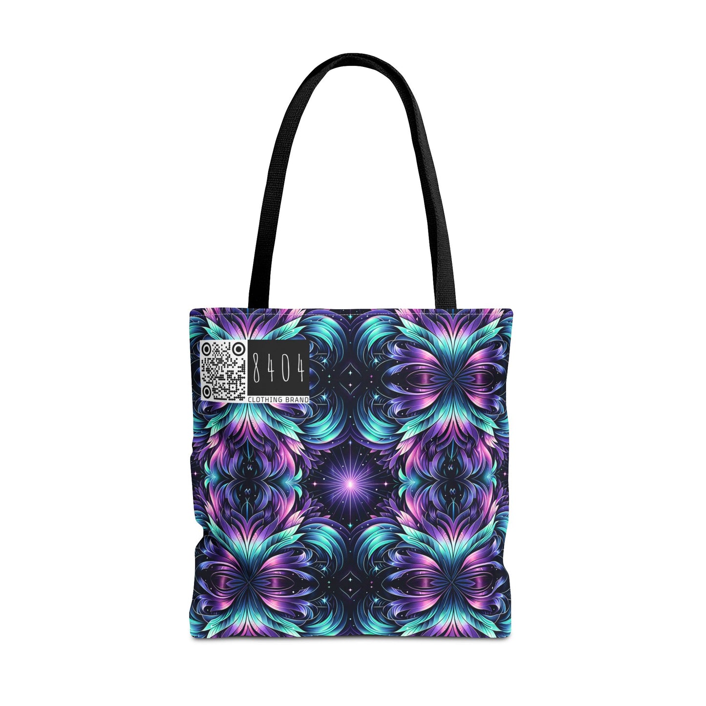 Iridescent Dream Futuristic Tech Tote Bag - 8404 Design-60