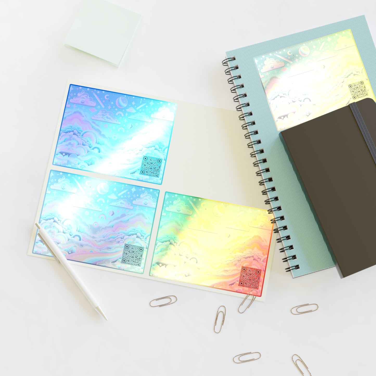 Digital Dreamland Whimsical and Nostalgic Streetwear With a Digital Twist Sticker Sheets - 8404 Design-65