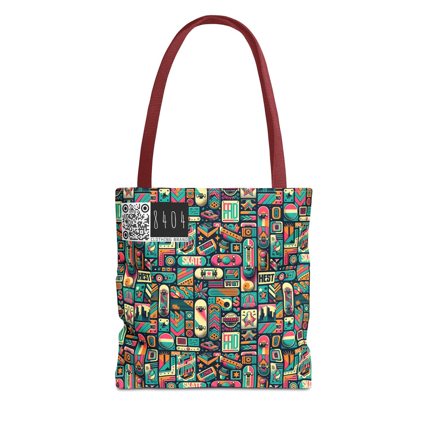 Skate Culture Revival Urban Retro Cool Tote Bag - 8404 Design-61