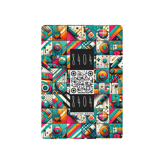 Graffiti Fusion Modern Street Art Fusion Poker Playing Cards - 8404 Design-58 B