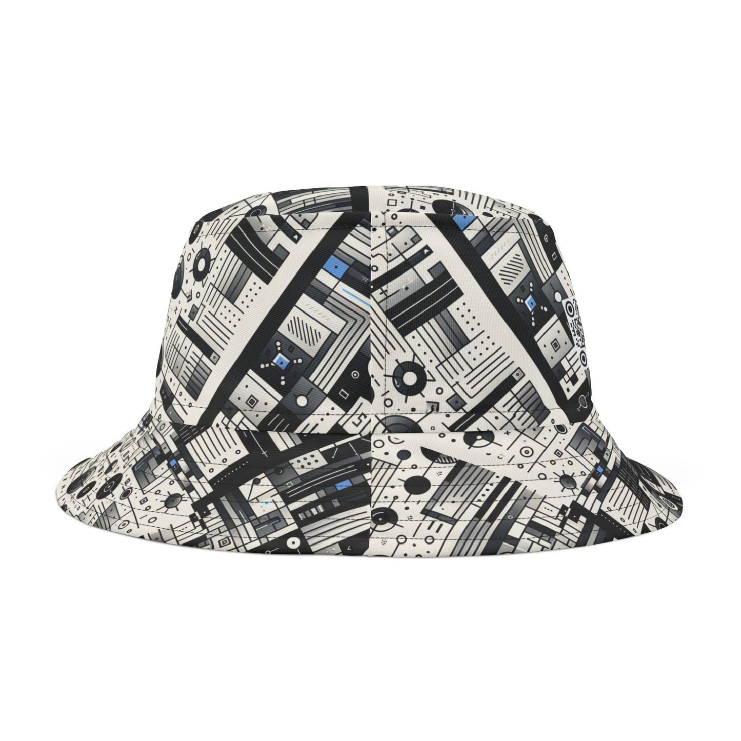 Digital Minimalism Minimalist Tech Bucket Hat - 8404 Design-66