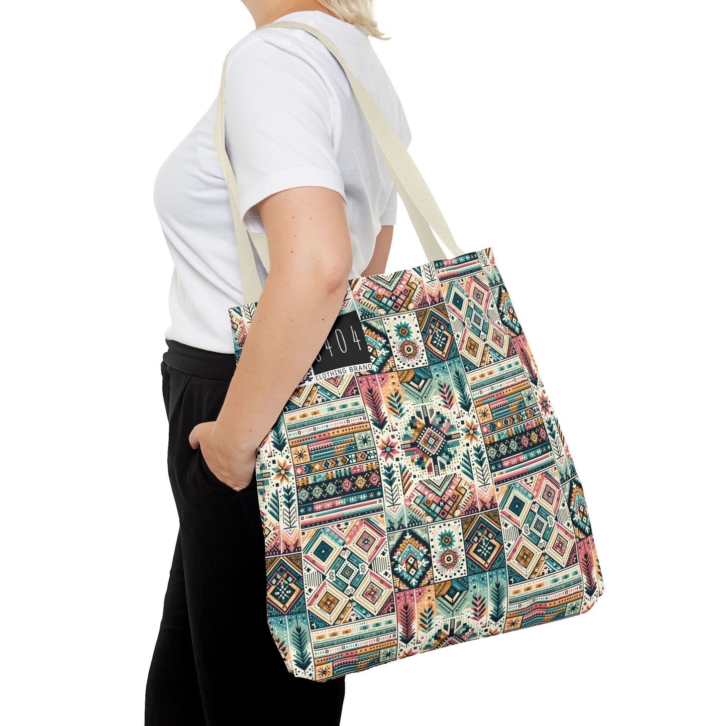 Digital Artisanal Fusion Digital Artisanal Tote Bag - 8404 Design-49