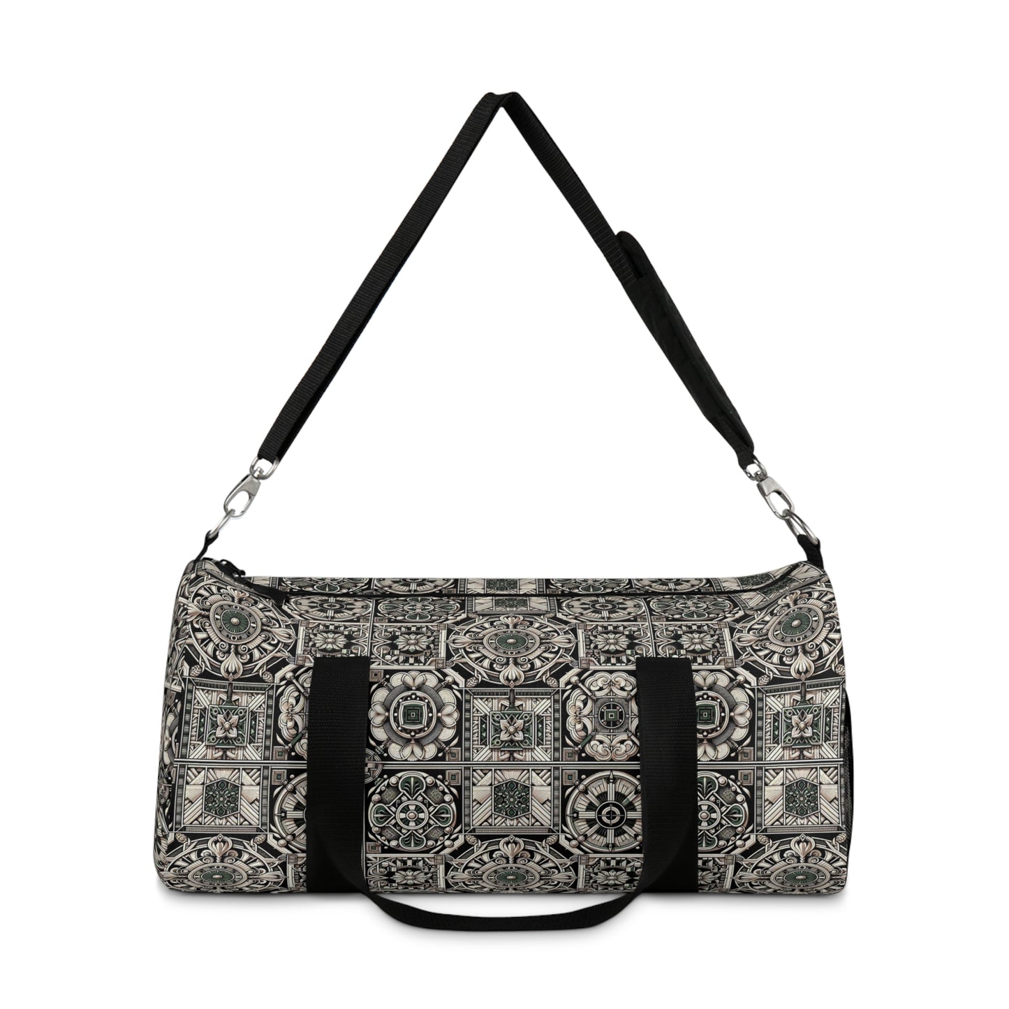 Cyber Garden Party Tech Garden Extravaganza Duffel Bag - 8404 Design-45