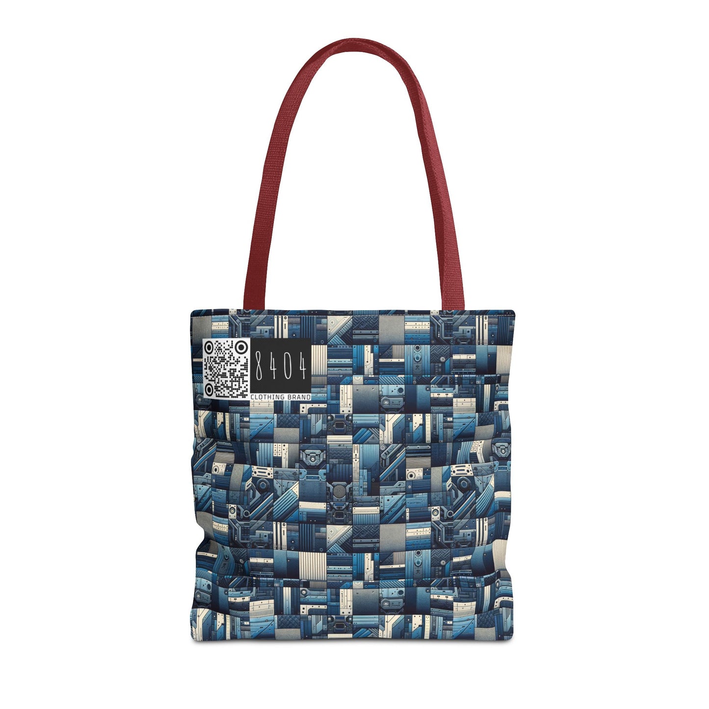 Tech-Inspired Utility Tech-Forward Streetwear With Utilitarian Edge Tote Bag - 8404 Design-44
