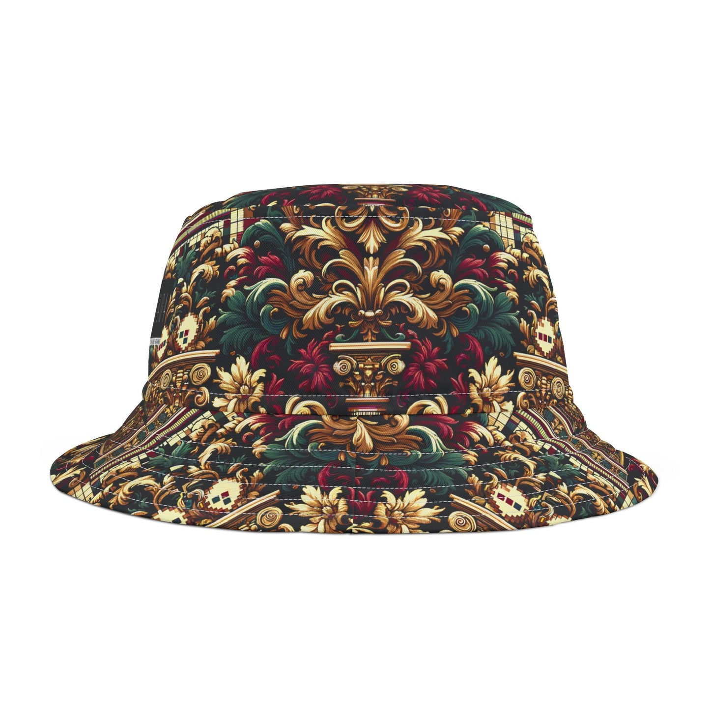 Digital Renaissance Modern Baroque Fusion Bucket Hat - 8404 Design-57