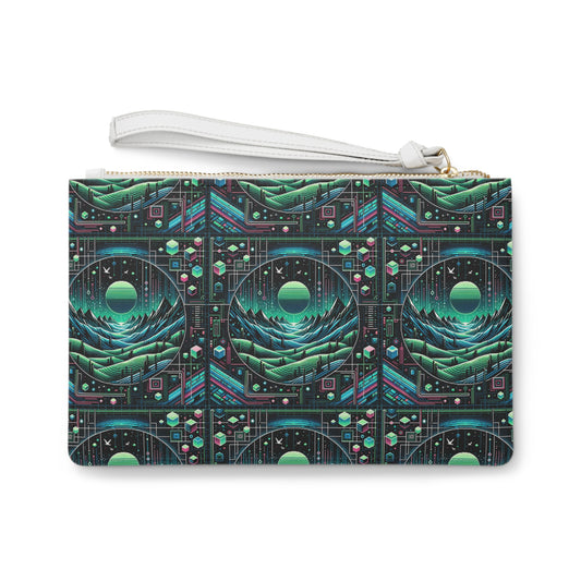 Digital Adventure Graphics Digital Explorer Clutch Bag - 8404 Design-59