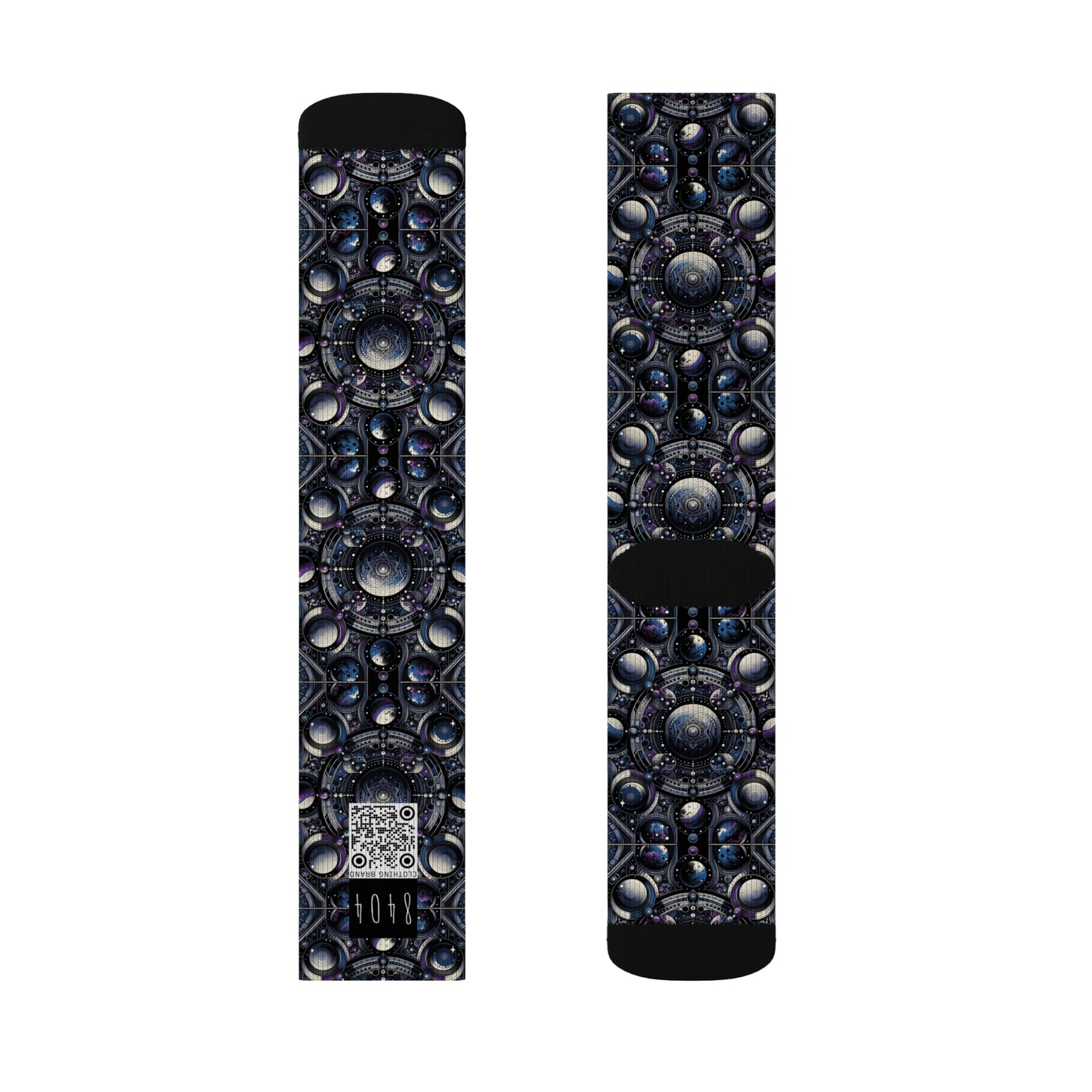Tech Astronaut Tech-Forward Streetwear Meets Space Exploration Sublimation Socks - 8404 Design-46