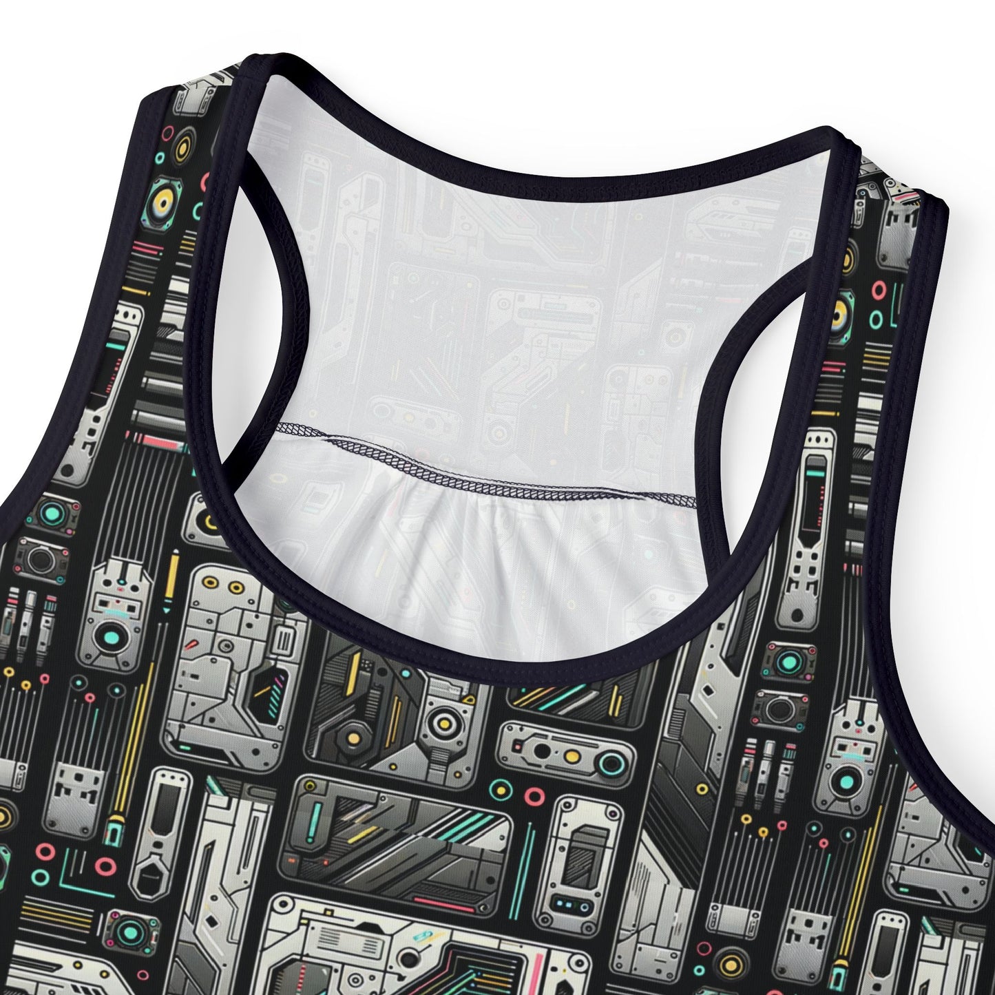 Tech Utility Gear Tech-Forward Minimalism Women's Tank Top - 8404 Design-45