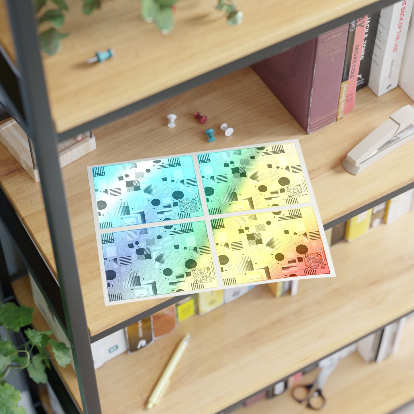 Digital Minimalism Minimalist Tech Sticker Sheets - 8404 Design-60