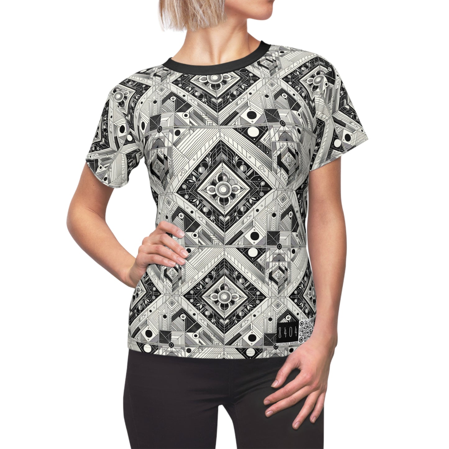 Tech Minimalism Minimalist Tech Women's Cut & Sew Tee - 8404 Design-54