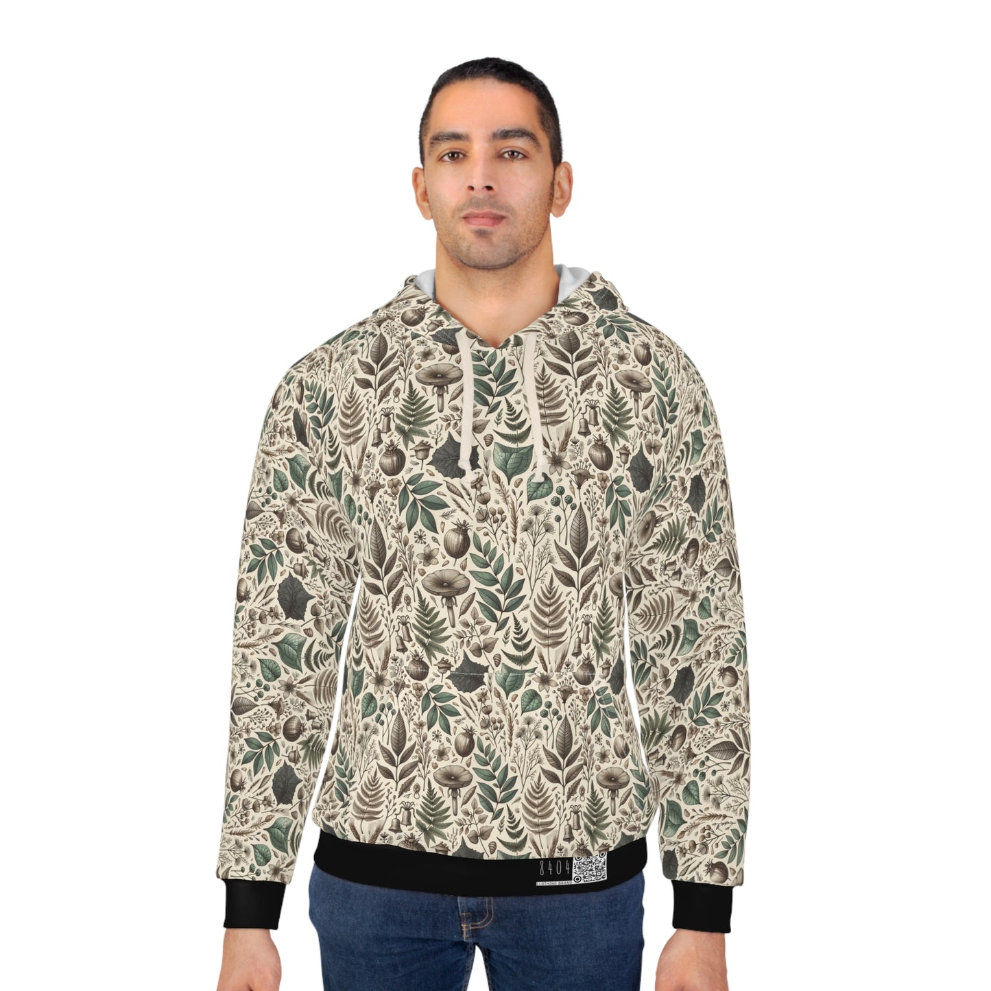 Sustainable Streetwear Modern Eco-Conscious Pullover Hoodie - 8404 Design-57