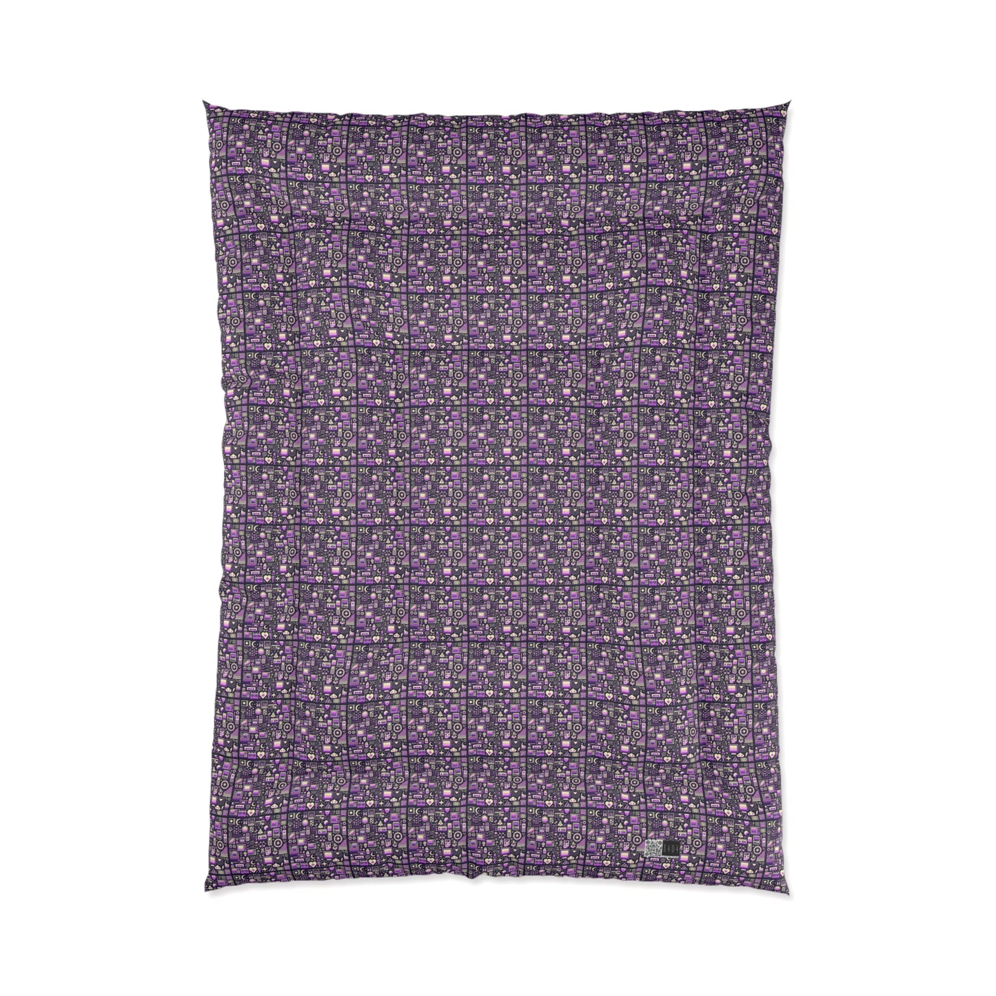 Digital Nostalgia Remix Modern Vintage Fusion Comforter - 8404 Design-54