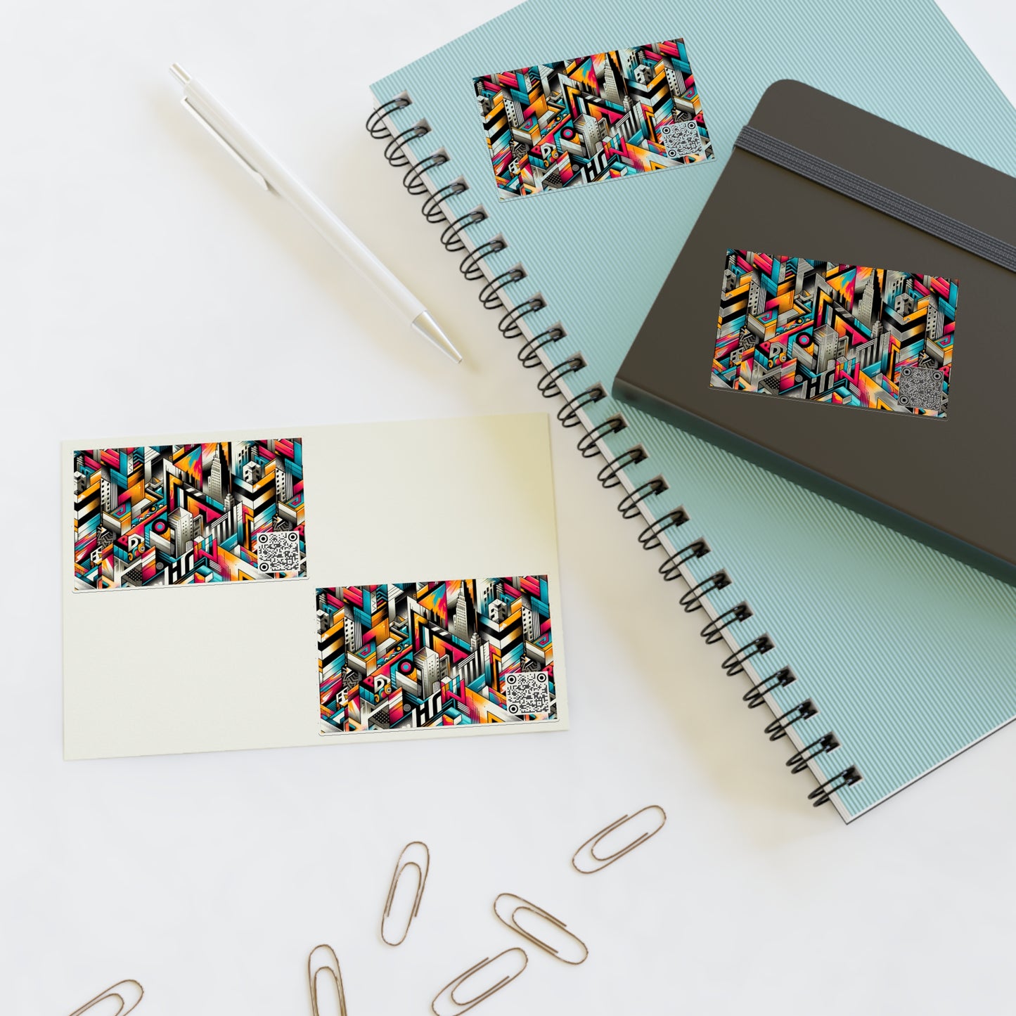 Graffiti Revival Urban Street Art Sticker Sheets - 8404 Design-62