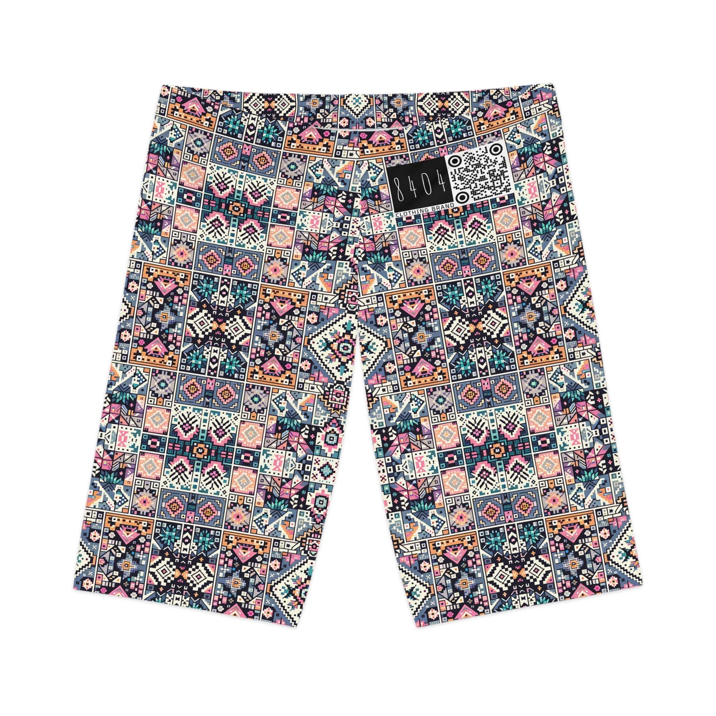 Digital Artisanal Fusion Digital Artisanal Women's Bike Shorts - 8404 Design-65