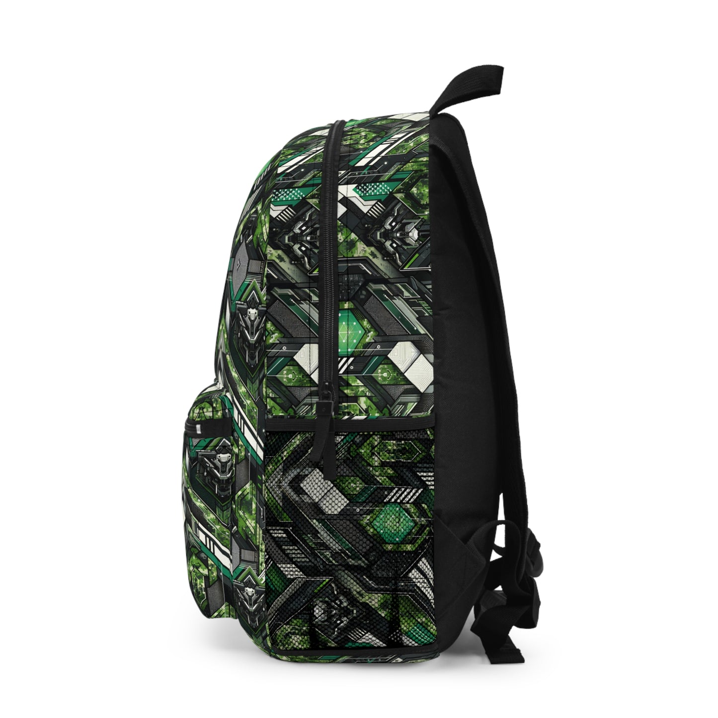 Tech Camo Fusion Tech-Forward Streetwear With a Futuristic Edge Backpack - 8404 Design-58
