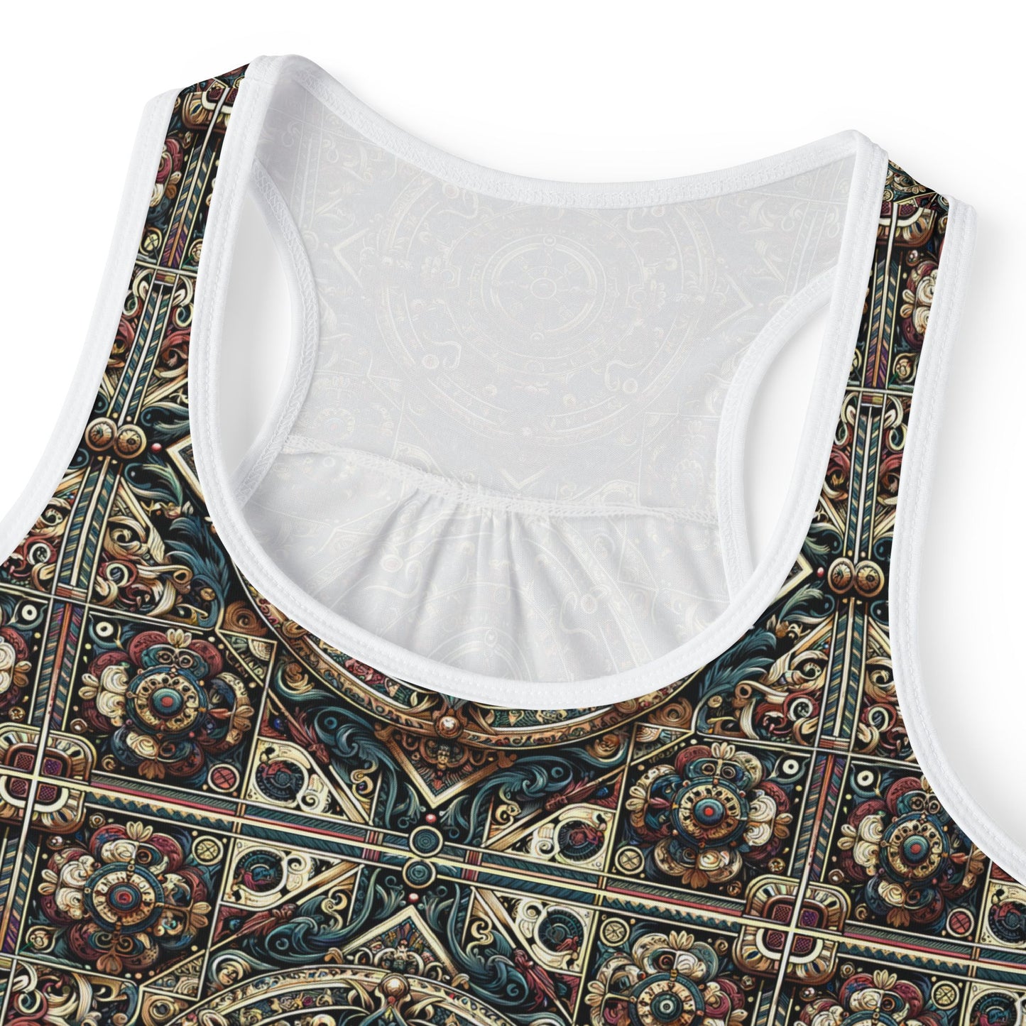 Urban Renaissance Historical Fusion With Street Edge Women's Tank Top - 8404 Design-57