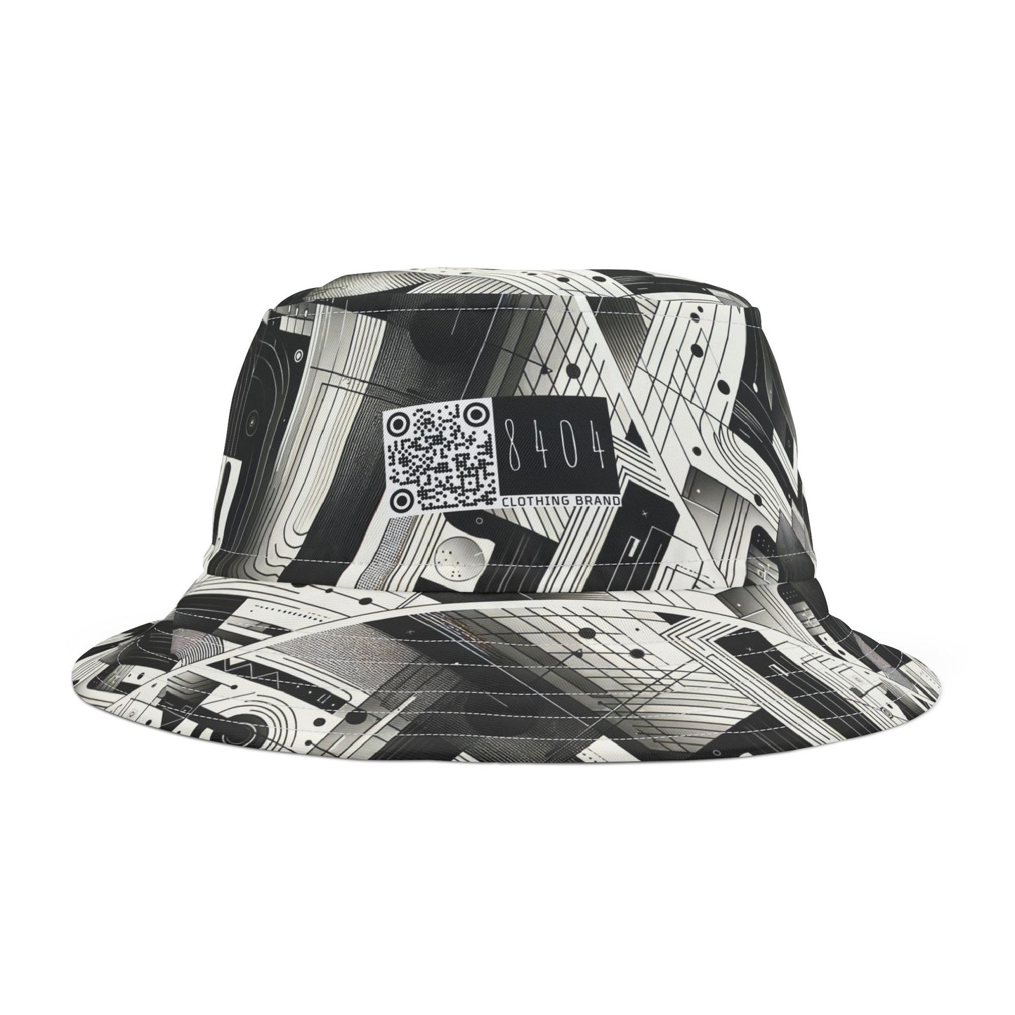 Digital Minimalism Minimalist Tech Bucket Hat - 8404 Design-57