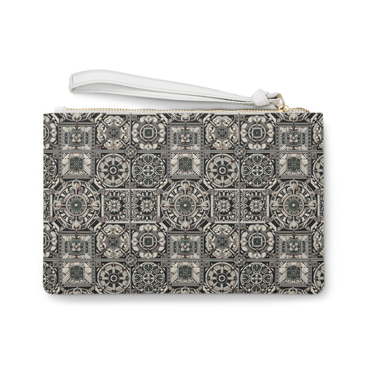 Cyber Garden Party Tech Garden Extravaganza Clutch Bag - 8404 Design-45