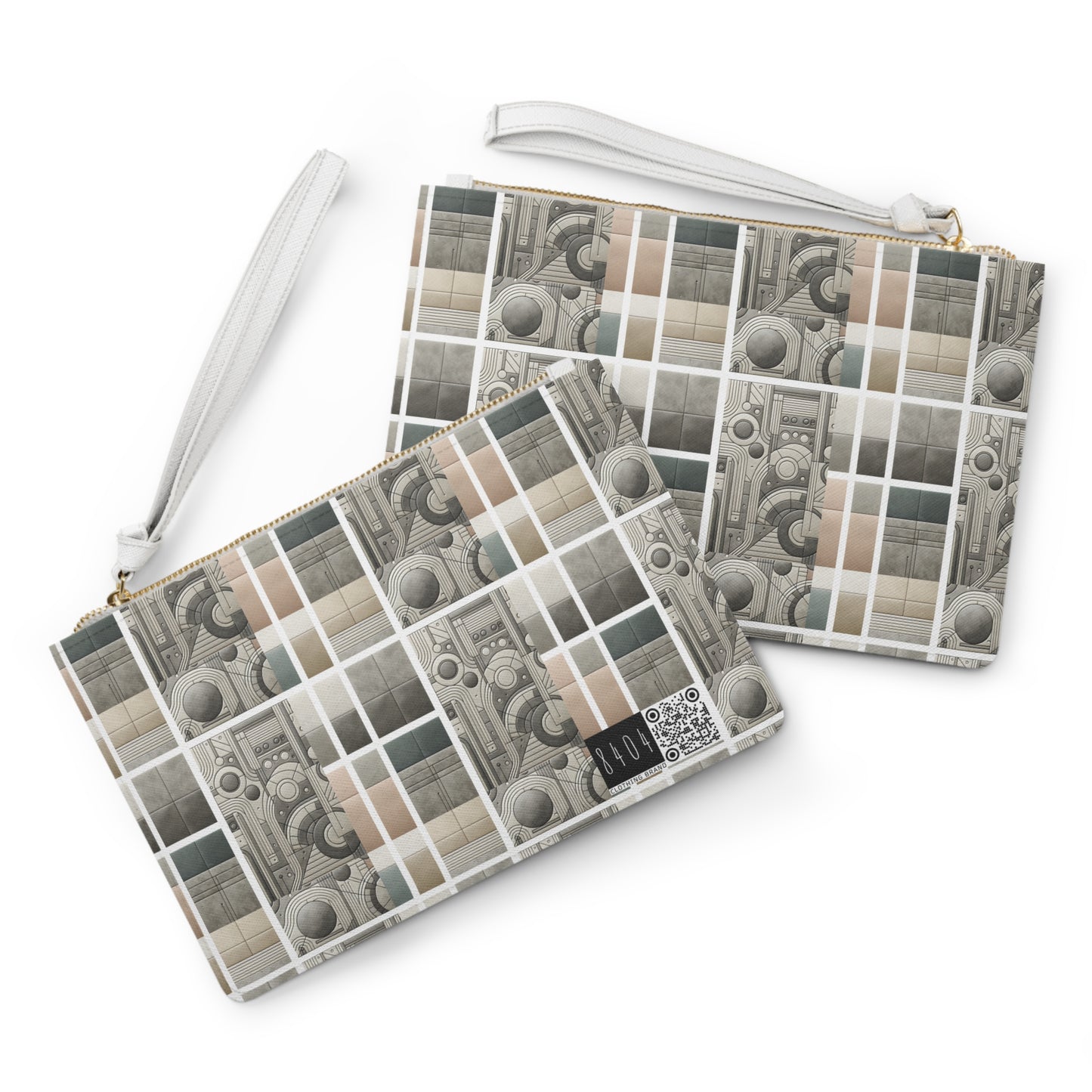 Tech Utility Chic Tech-Forward Minimalist Clutch Bag - 8404 Design-59