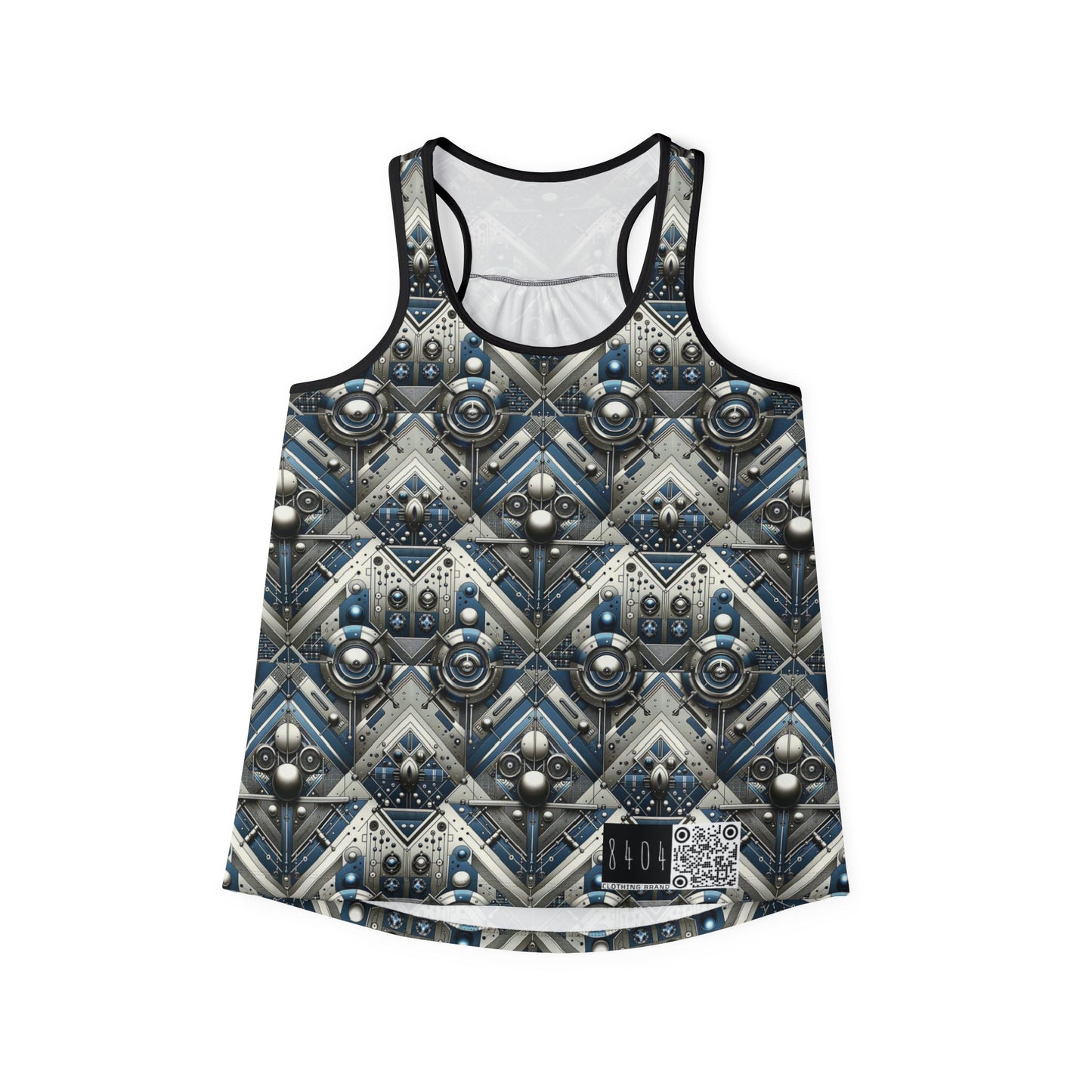Tech Utility Fusion Tech-Forward Utility With a Futuristic Edge Women's Tank Top - 8404 Design-63