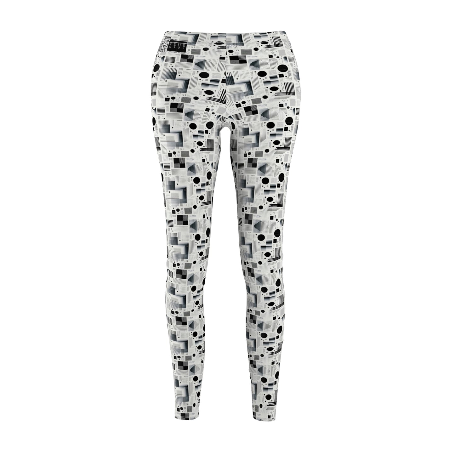 Digital Minimalism Minimalist Tech Women's Cut & Sew Casual Leggings - 8404 Design-60