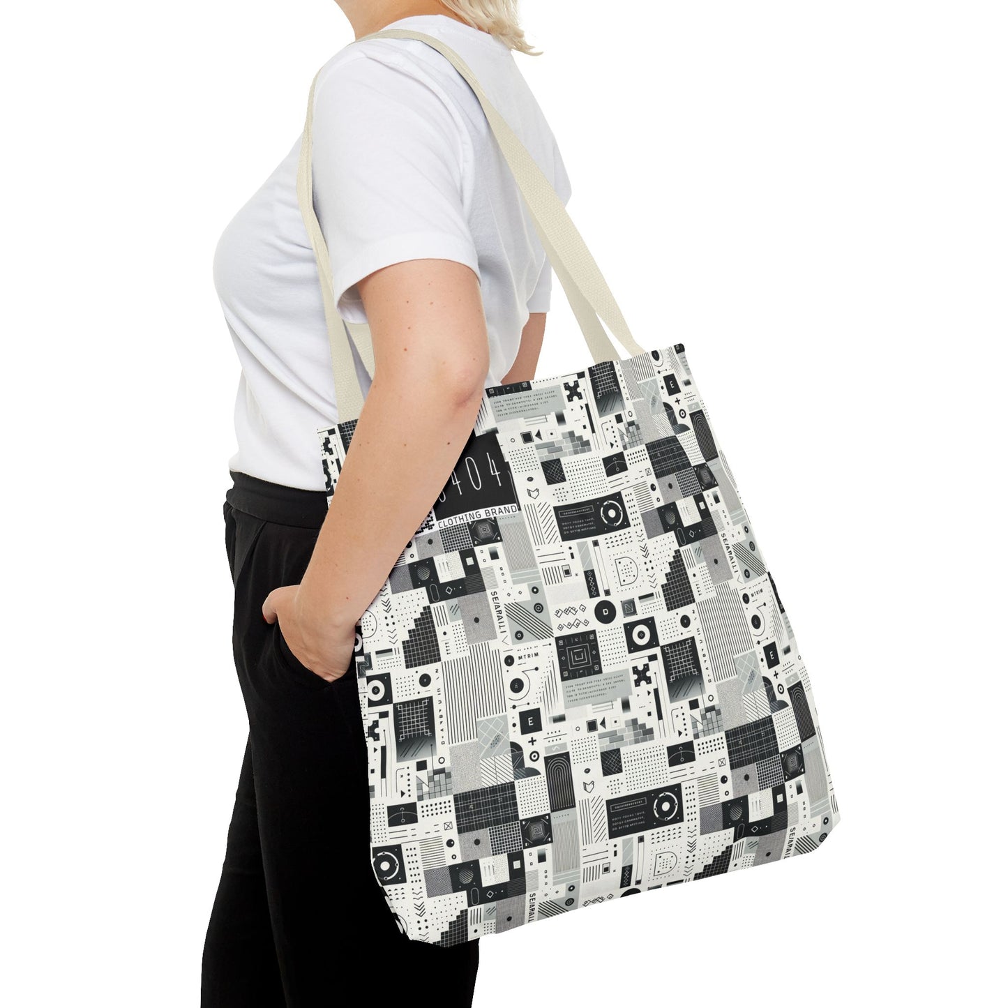 Digital Minimalism Minimalist Tech Tote Bag - 8404 Design-50