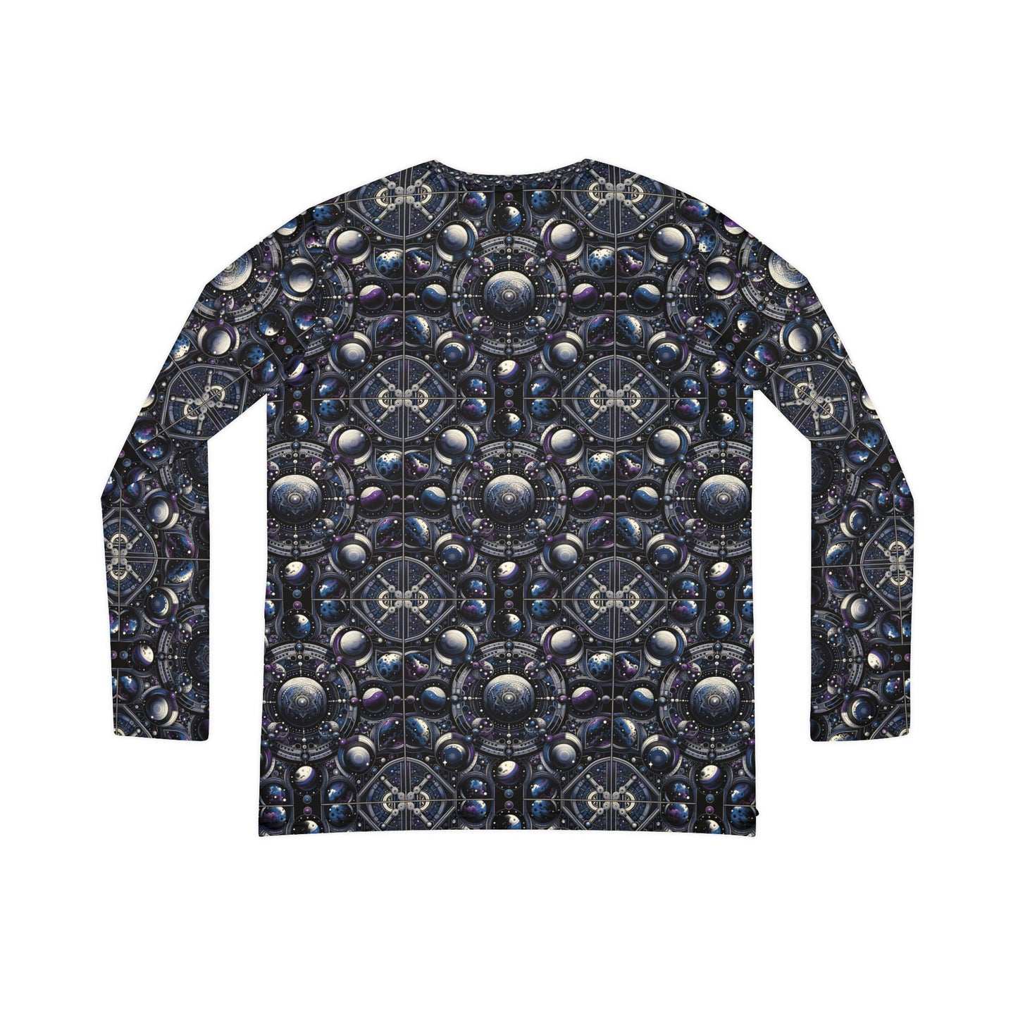Tech Astronaut Tech-Forward Streetwear Meets Space Exploration Women's Long Sleeve V-Neck Shirt - 8404 Design-46