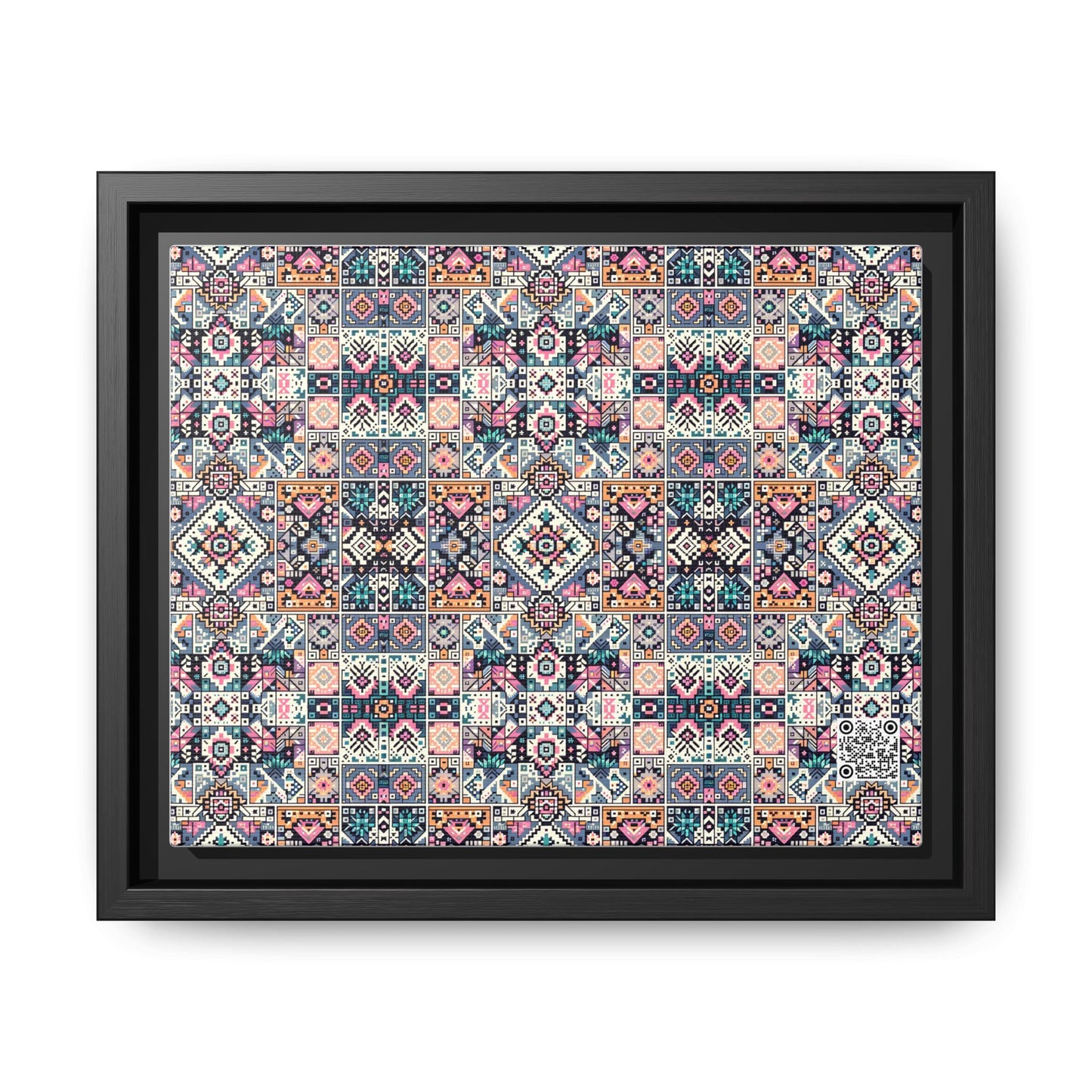 Matte Canvas, Framed (multi-Color) - 8404 Design-01