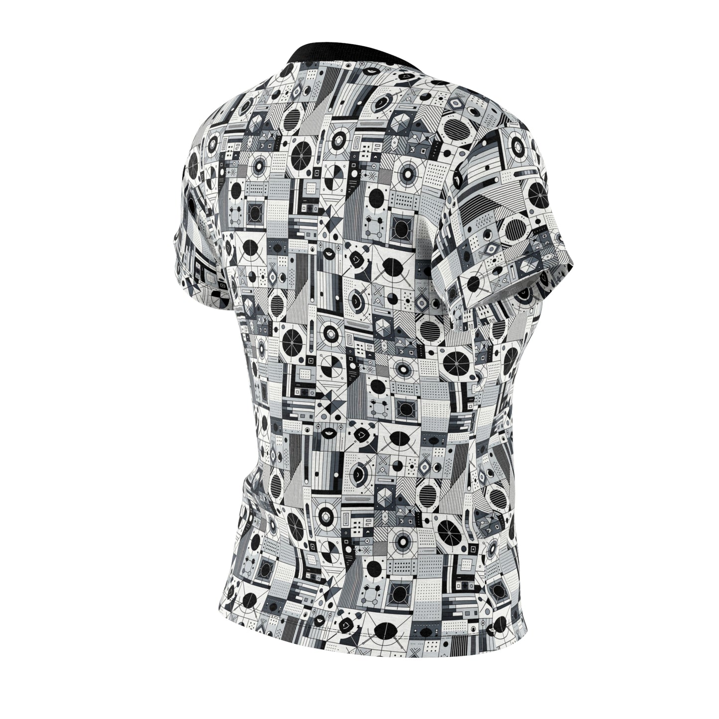 Digital Minimalism Minimalist Tech Women's Cut & Sew Tee - 8404 Design-65