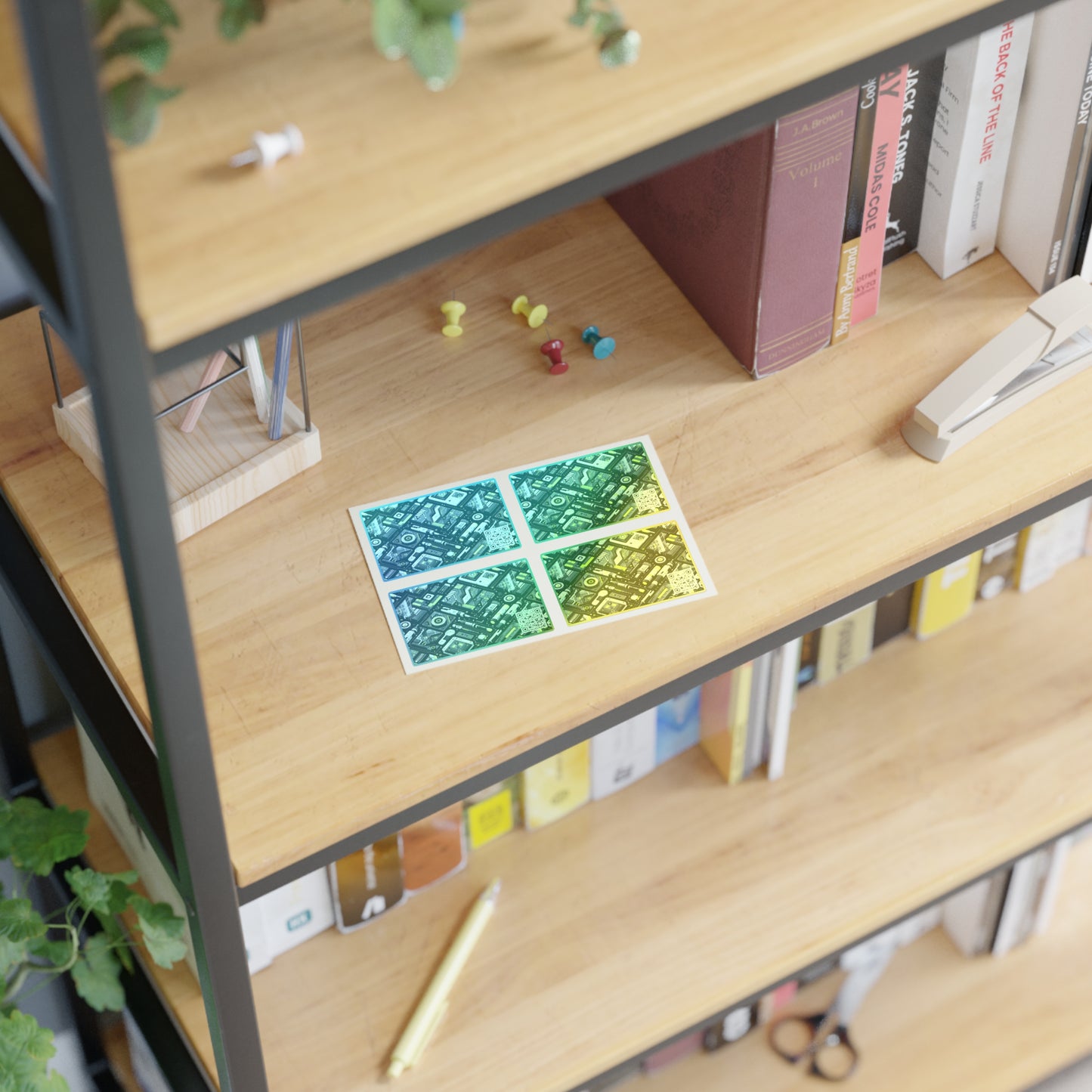Tech Utility Futuristic Utility Sticker Sheets - 8404 Design-62