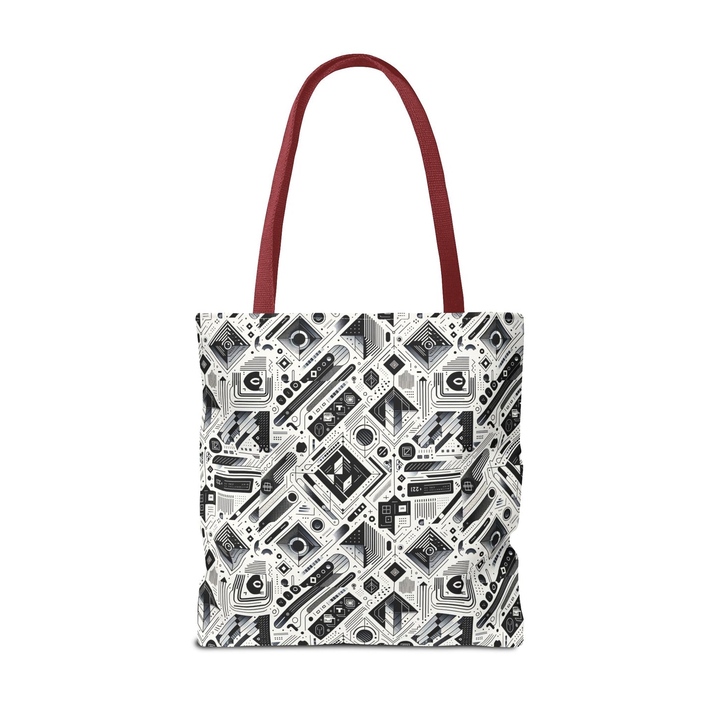 Tech Minimalism Minimalist Tech Tote Bag - 8404 Design-72