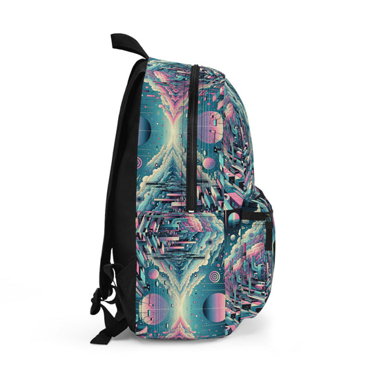 Digital Dreamscapes Digitally-Inspired Streetwear With a Dreamy, Surreal Twist Backpack - 8404 Design-61