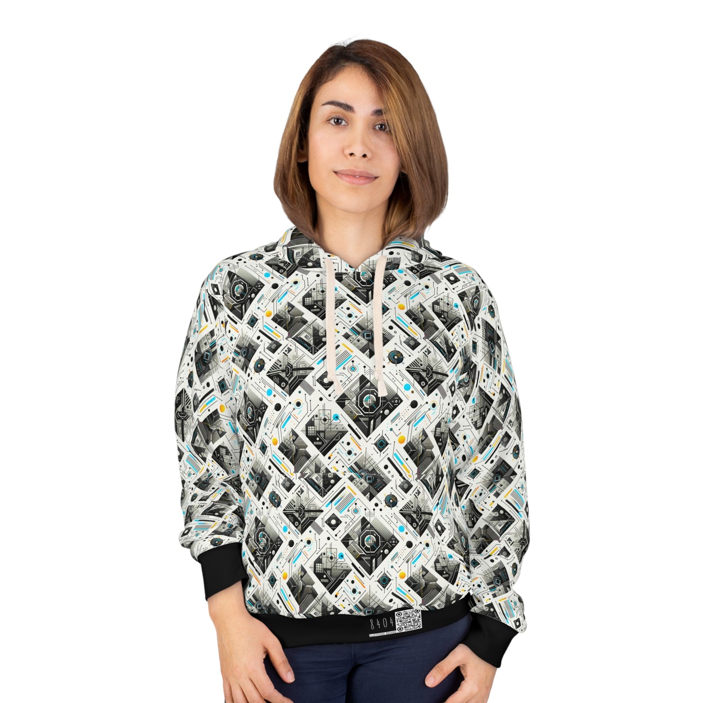 Tech Minimalism Minimalist Tech Pullover Hoodie - 8404 Design-47
