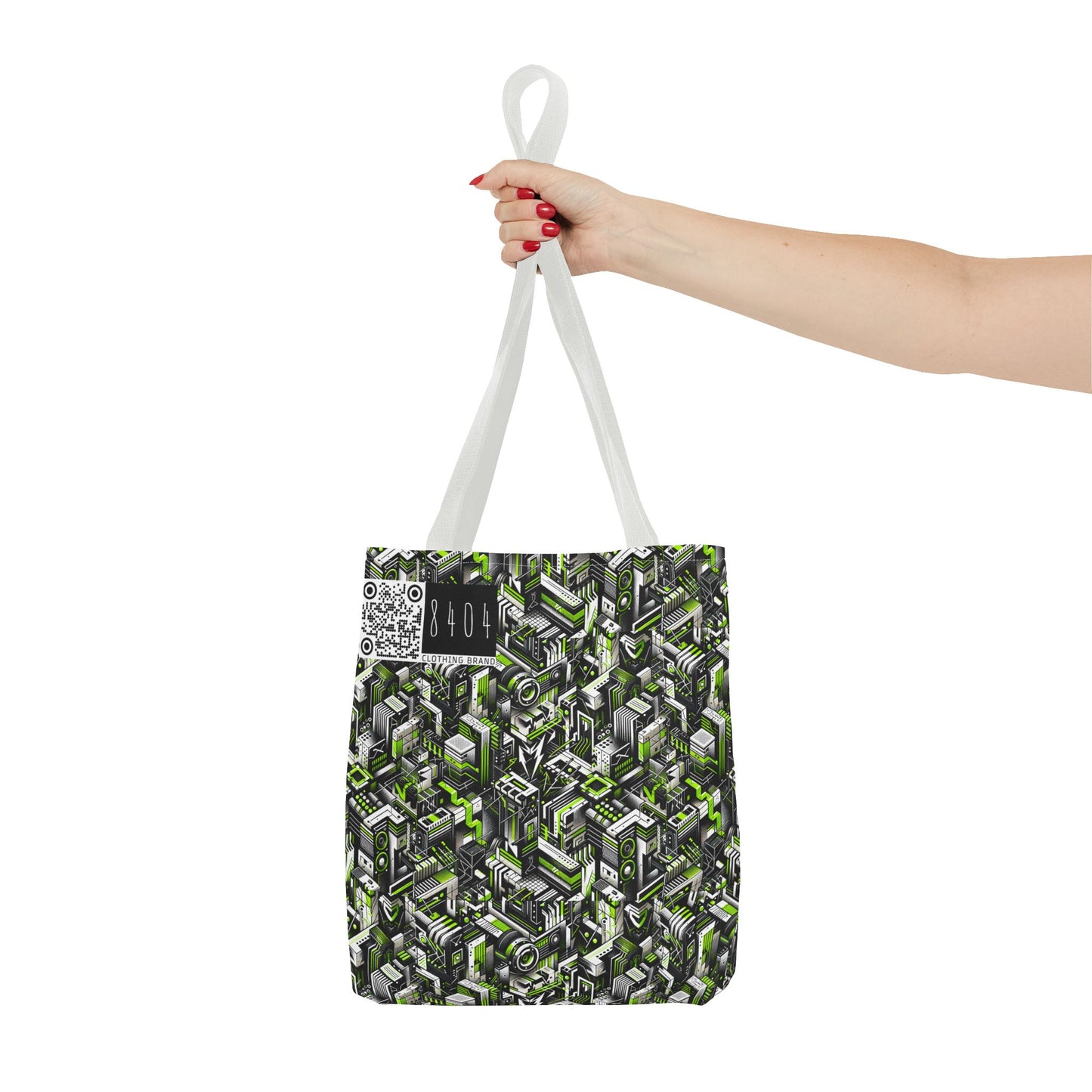 Graffiti Tech Fusion Bold Streetwear Fusion Tote Bag - 8404 Design-53