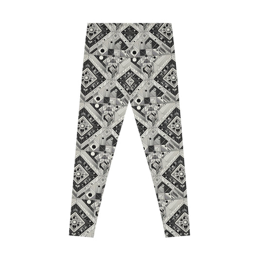 Tech Minimalism Minimalist Tech Stretch Leggings - 8404 Design-54