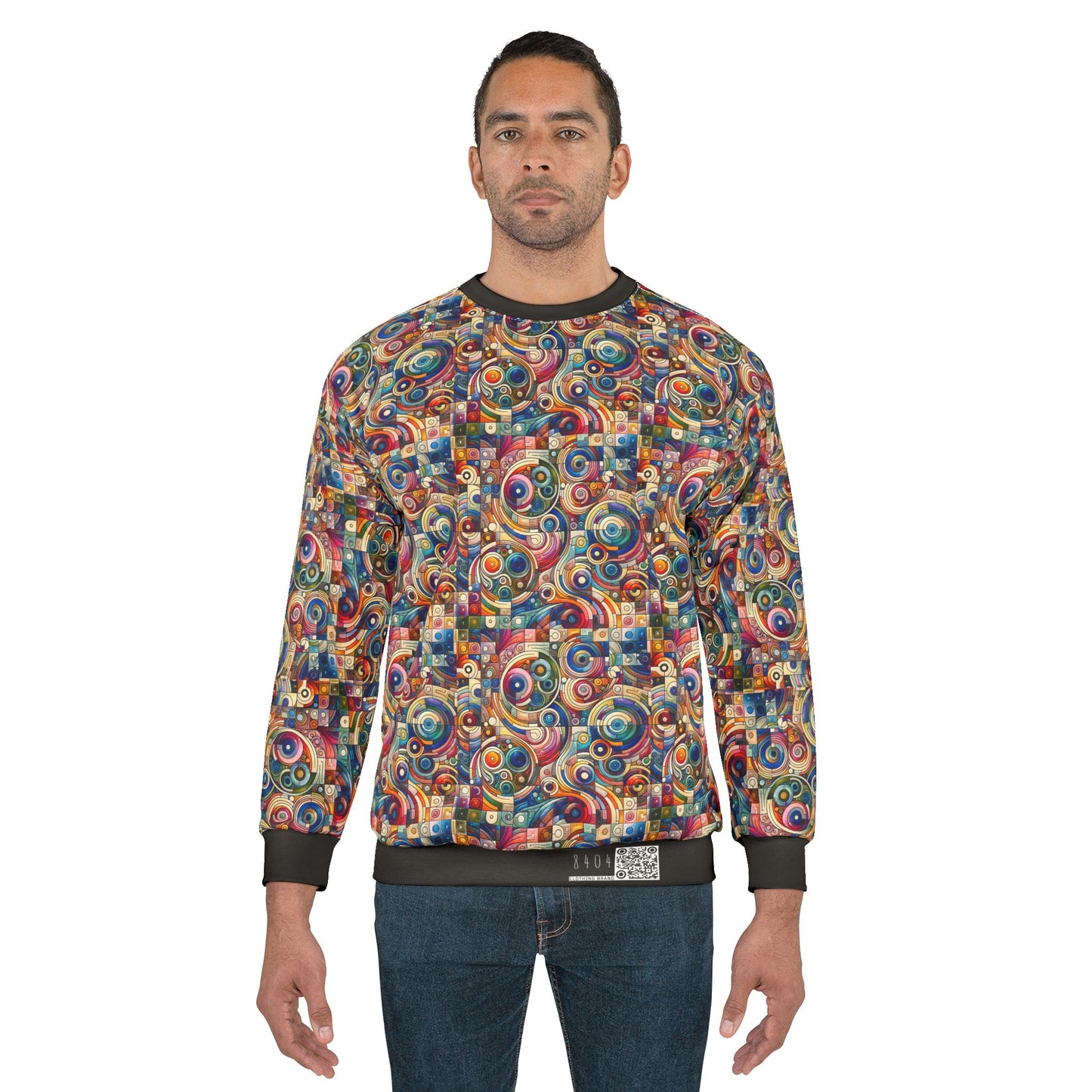 Digital Artistic Expression Artistic Streetwear Sweatshirt - 8404 Design-49