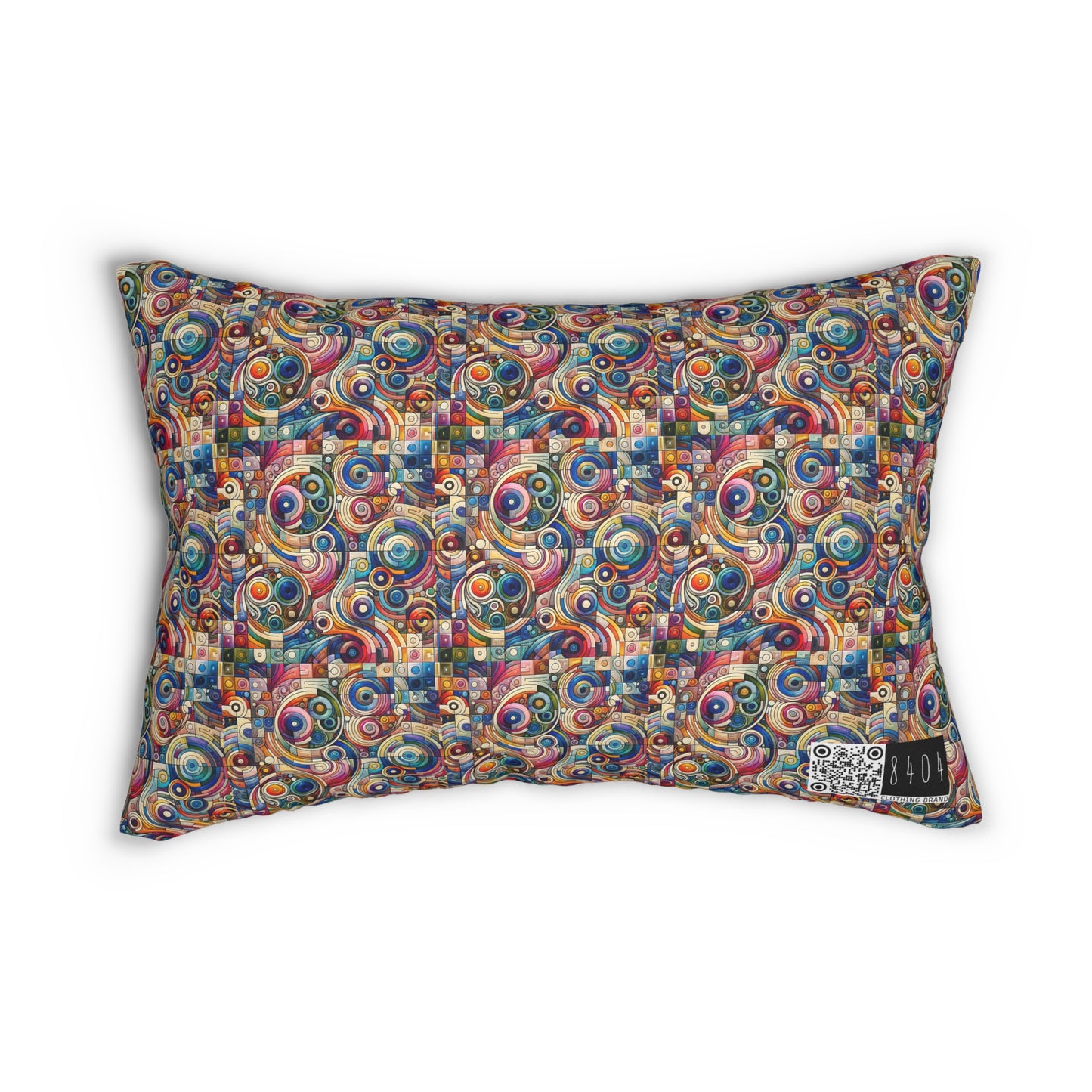 Digital Artistic Expression Artistic Streetwear Spun Polyester Lumbar Pillow - 8404 Design-49 S