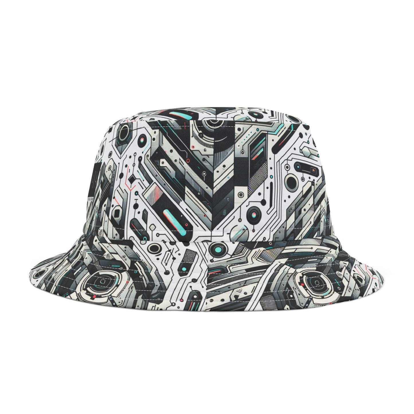 Tech-Infused Streetwear Tech-Forward Minimalism Bucket Hat - 8404 Design-51