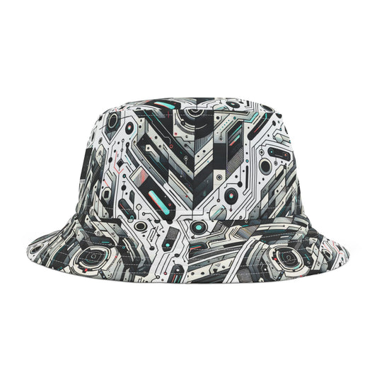 Tech-Infused Streetwear Tech-Forward Minimalism Bucket Hat - 8404 Design-51