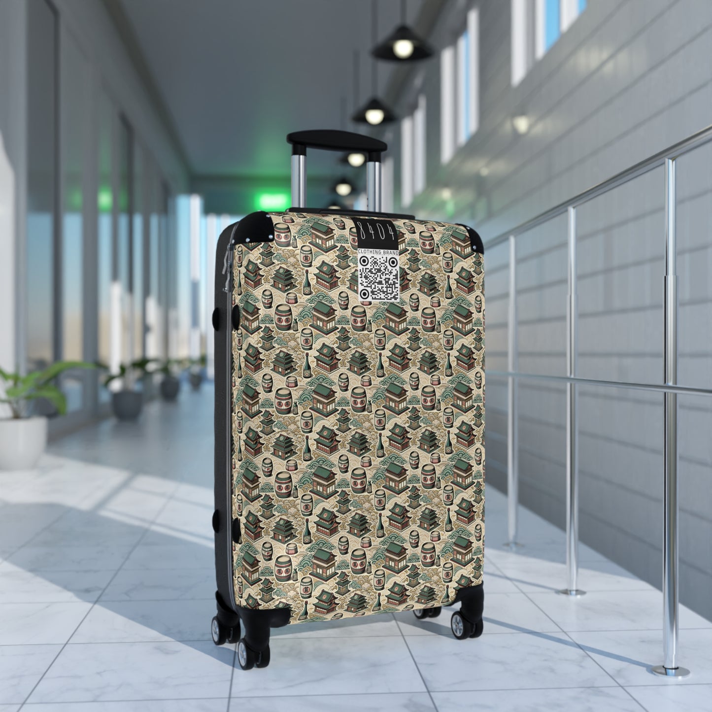 Cultural Artisanal Fusion Contemporary Cultural Elegance Suitcase - 8404 Design-68
